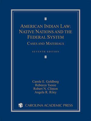 cover image of American Indian Law